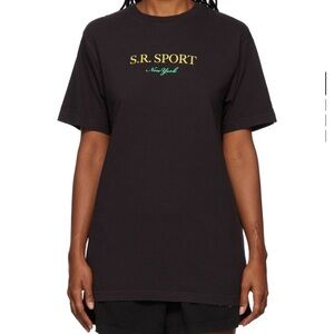 Sporty & Rich Black T-Shirt
